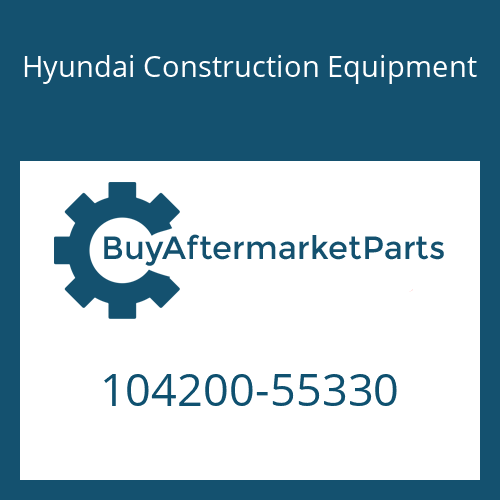 Hyundai Construction Equipment 104200-55330 - SPRING-VALVE