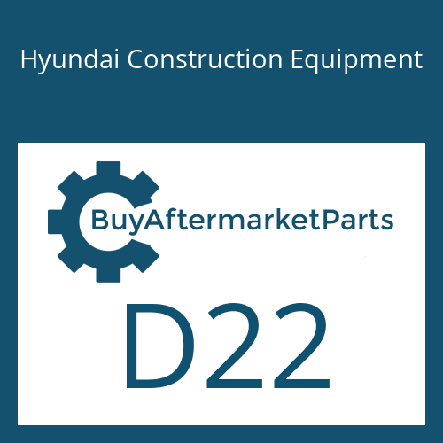 Hyundai Construction Equipment D22 - Ball-Steel