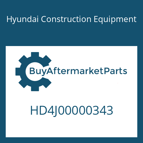 Hyundai Construction Equipment HD4J00000343 - RING-WEAR