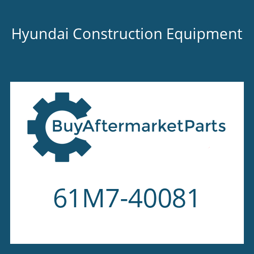 Hyundai Construction Equipment 61M7-40081 - ROD-CONTROL