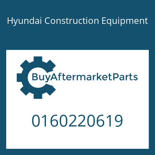 Hyundai Construction Equipment 0160220619 - Washer