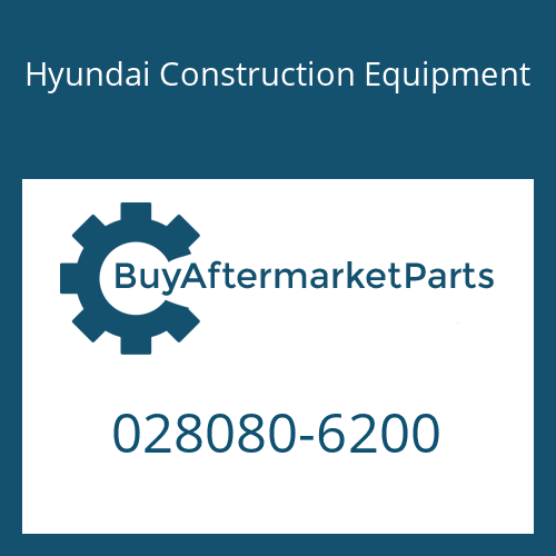 028080-6200 Hyundai Construction Equipment Bolt