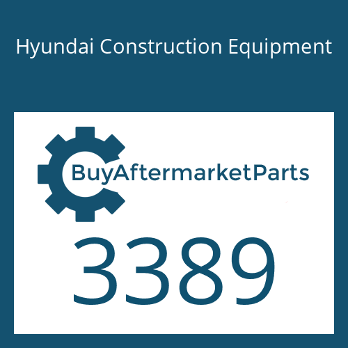 Hyundai Construction Equipment 3389 - Plug