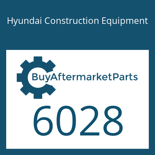 Hyundai Construction Equipment 6028 - Nut-Special