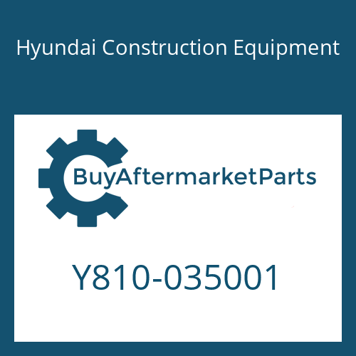 Hyundai Construction Equipment Y810-035001 - BEARING-SPHERICAL