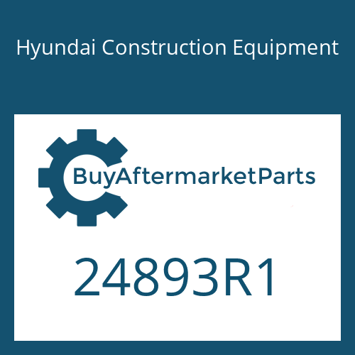 Hyundai Construction Equipment 24893R1 - BOLT