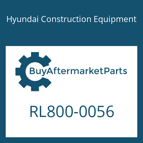 Hyundai Construction Equipment RL800-0056 - BOLT-HEX