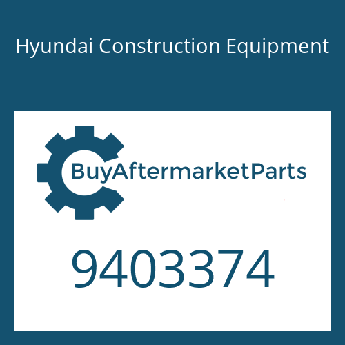 Hyundai Construction Equipment 9403374 - PLUG