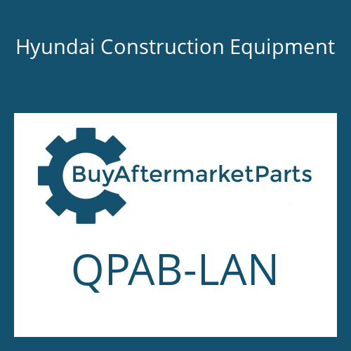 Hyundai Construction Equipment QPAB-LAN - Valve-Unroad