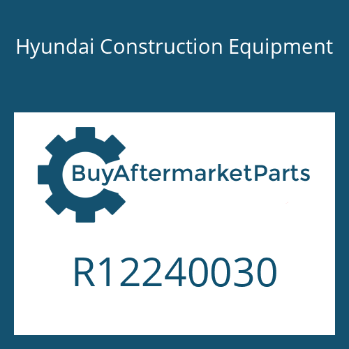 Hyundai Construction Equipment R12240030 - Flange-Mounting