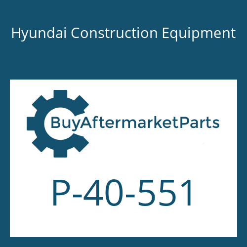 Hyundai Construction Equipment P-40-551 - MOTOR UNIT-SWING