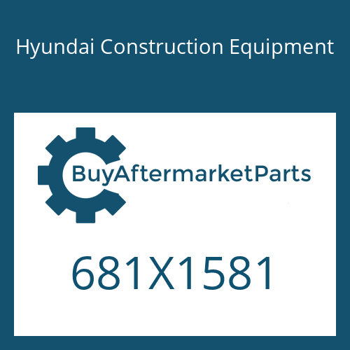 Hyundai Construction Equipment 681X1581 - Screw