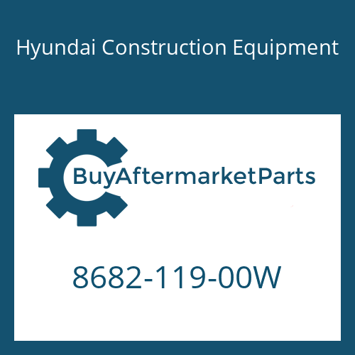 Hyundai Construction Equipment 8682-119-00W - SEAL-SHAFT