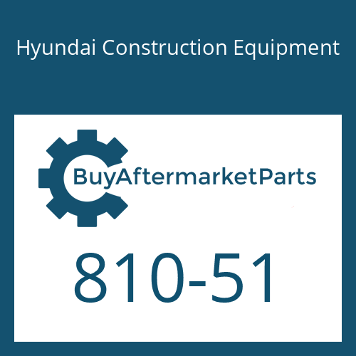 Hyundai Construction Equipment 810-51 - CAP-DUST