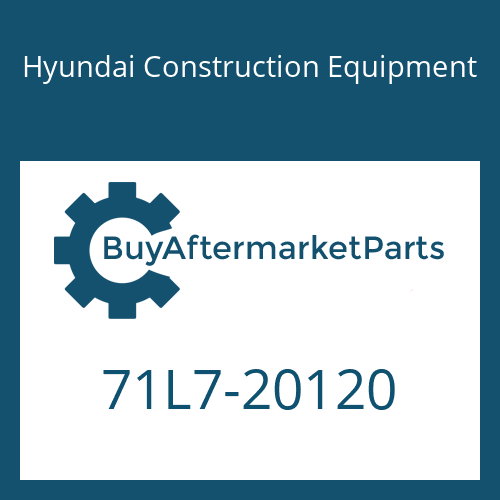 Hyundai Construction Equipment 71L7-20120 - COVER-A/CLEANER