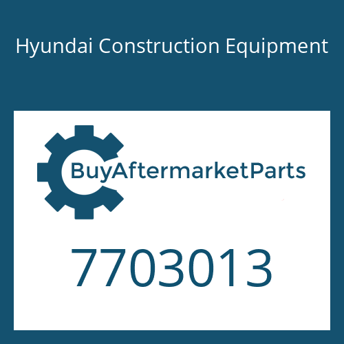 Hyundai Construction Equipment 7703013 - Pin-Spring