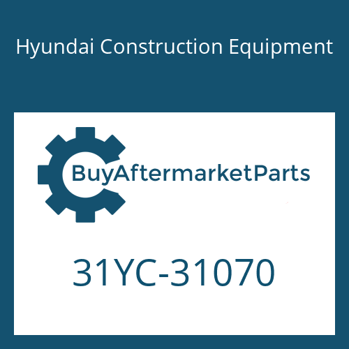 Hyundai Construction Equipment 31YC-31070 - BAND