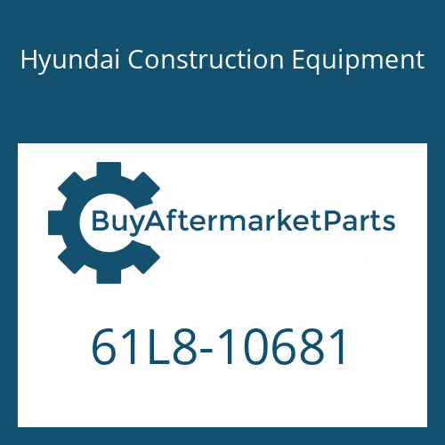 Hyundai Construction Equipment 61L8-10681 - PIN-JOINT