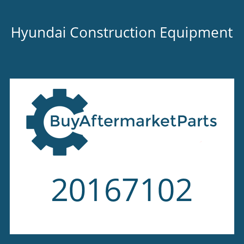 Hyundai Construction Equipment 20167102 - WASHER
