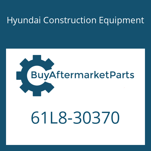 Hyundai Construction Equipment 61L8-30370 - PIN-JOINT