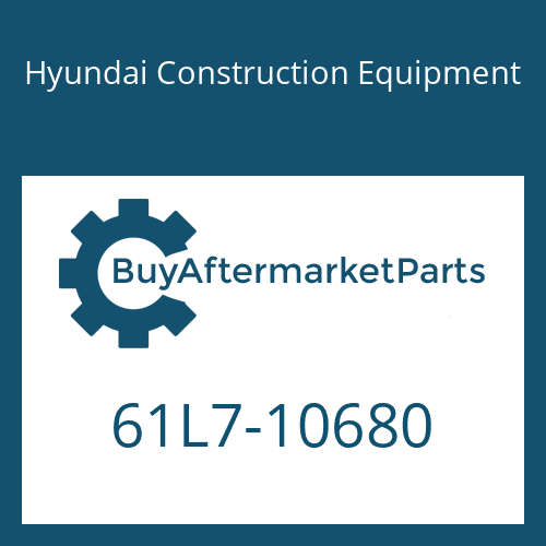 Hyundai Construction Equipment 61L7-10680 - Boom Wa