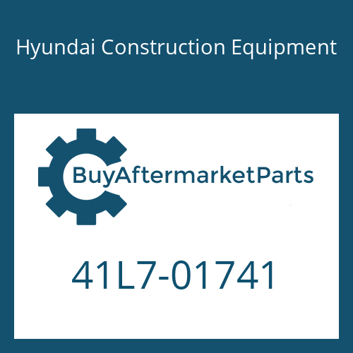 Hyundai Construction Equipment 41L7-01741 - FRAME-FRONT