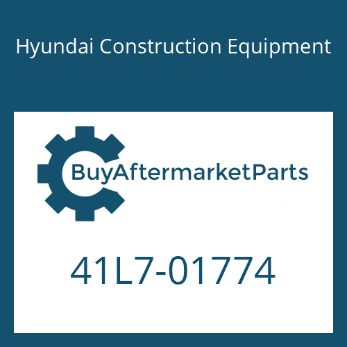Hyundai Construction Equipment 41L7-01774 - FRAME-FRONT