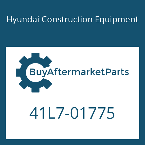 Hyundai Construction Equipment 41L7-01775 - FRAME-FRONT