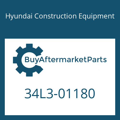 Hyundai Construction Equipment 34L3-01180 - PLATE