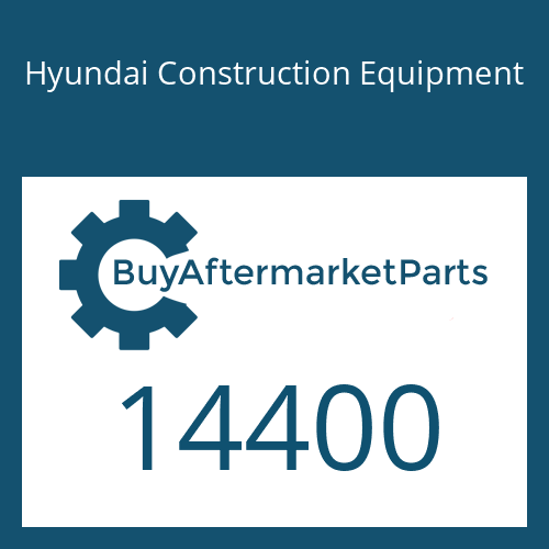 Hyundai Construction Equipment 14400 - RING-BACKUP