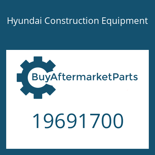 Hyundai Construction Equipment 19691700 - HOUSING