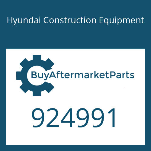 Hyundai Construction Equipment 924991 - HOUSING