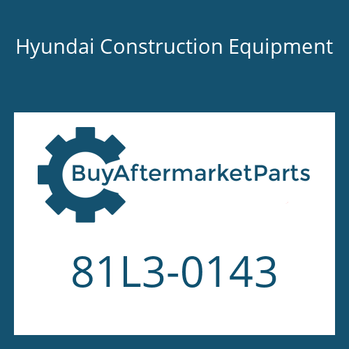Hyundai Construction Equipment 81L3-0143 - WHEELRIM ASSY