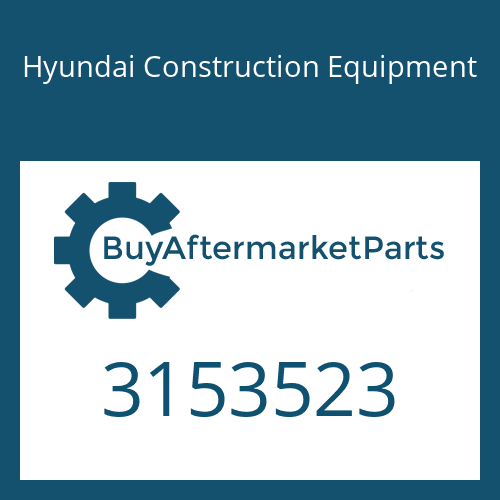 Hyundai Construction Equipment 3153523 - Shim(2.6)