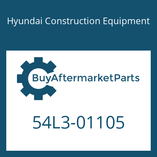 Hyundai Construction Equipment 54L3-01105 - FRAME ASSY-REAR