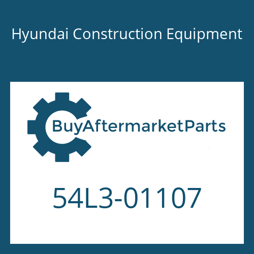Hyundai Construction Equipment 54L3-01107 - FRAME ASSY-REAR