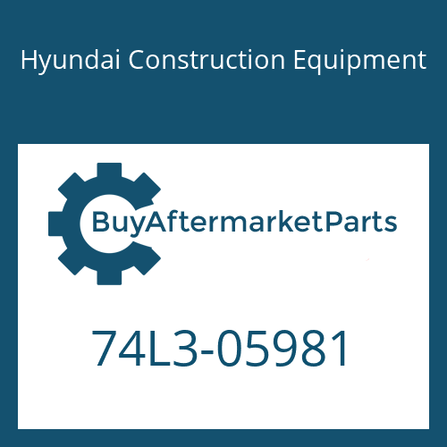 Hyundai Construction Equipment 74L3-05981 - CABIN ASSY