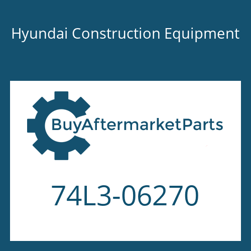 Hyundai Construction Equipment 74L3-06270 - JOINT-BALL