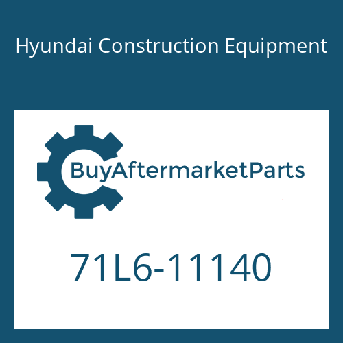 Hyundai Construction Equipment 71L6-11140 - MAT ASSY