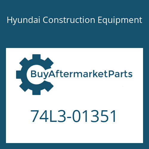 Hyundai Construction Equipment 74L3-01351 - Mat-Floor Cover