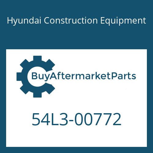 Hyundai Construction Equipment 54L3-00772 - BRACKET-RH