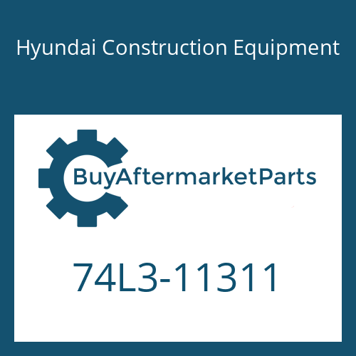Hyundai Construction Equipment 74L3-11311 - SUPPORT-FRONT