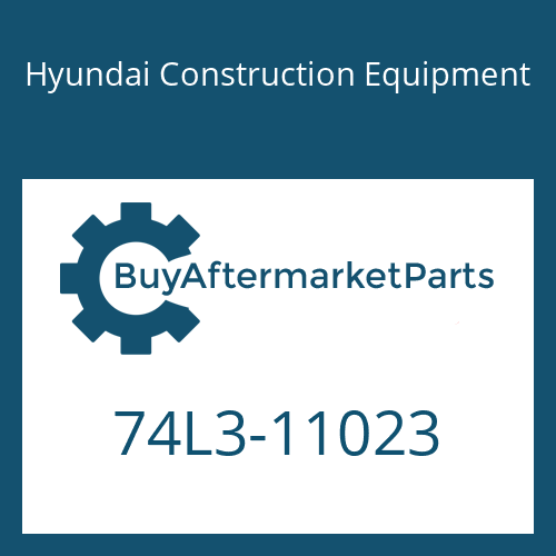 Hyundai Construction Equipment 74L3-11023 - SUPPORT-REAR