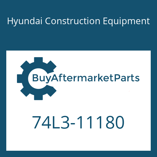 Hyundai Construction Equipment 74L3-11180 - SPONGE