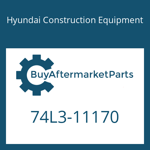 Hyundai Construction Equipment 74L3-11170 - SPONGE