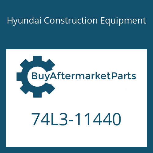 Hyundai Construction Equipment 74L3-11440 - SUPPORT-REAR