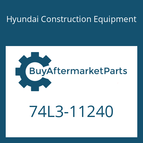 Hyundai Construction Equipment 74L3-11240 - SPONGE