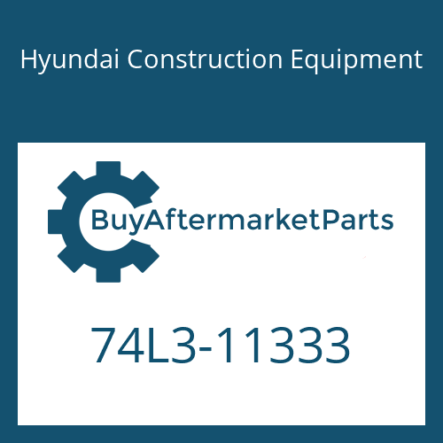 Hyundai Construction Equipment 74L3-11333 - FRAME-DOOR