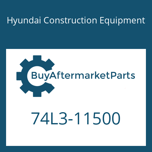 Hyundai Construction Equipment 74L3-11500 - SPONGE-LH