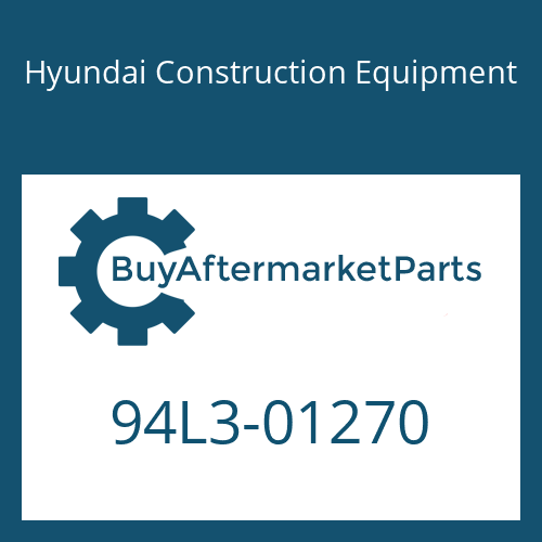 Hyundai Construction Equipment 94L3-01270 - DECAL-CHARACTER B
